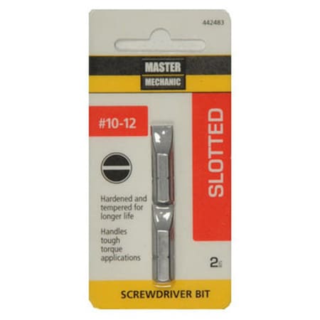 Swivel No.10 Master Mechanic Slotted Insert Bit Tip SW3842792